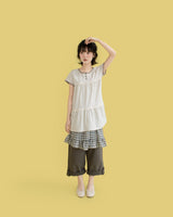 Cozy button roll up pants (2 color) 