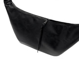 Half Moon Leather Cross Bag