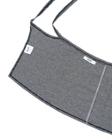 ストライプラップショートスカート (BLACK) 女性用