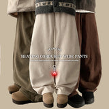Duff corduroy wide pants