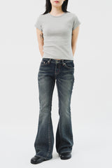 (W) Petti Low Bootscut Denim (2color)