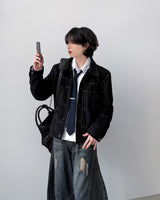 Jade クロップオーバーシャツ