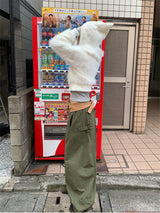 BALLOON SNAP WIDE PANTS (3C)