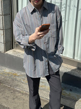 ASCLO Lyon Art Stripe Shirt (3color)