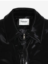 Salina leather bomber (black)