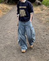 Denver Multi Cargo Denim Pants