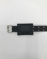 YWD STUDDED WALLET BELT (1color)