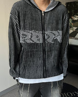 SH Rup Knit Hood Zip-up (2C)