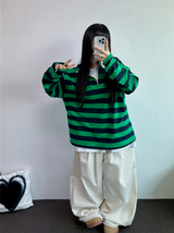 4000SOLD DENIM PINTUCK PANTS
