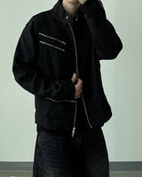 Rix tweed biker jacket