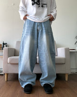 Tiger Balloon Denim Pants