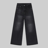 Awesome Super Long Wide Denim Pants (5color)