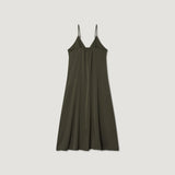 Rose Corsage Sheer Long Dress