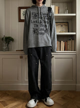 Anthony rivet denim pants
