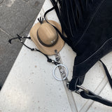 Cowboy Star Tassle Keychain