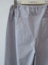 side pocket cotton pants