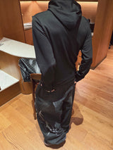 クロスリムフィットスナップビジョウフーデッドジップアップ3C