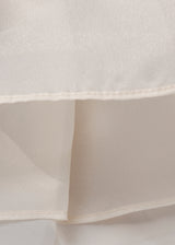 Tulip organza skirt_beige