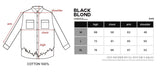 BBD Classic Logo Patchwork Pattern Layered Denim Shirt (Blue)