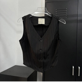 Stripe bustier top