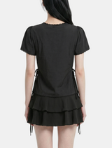 Reni Side Tie Blouse