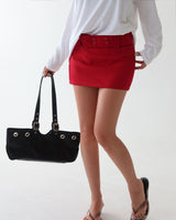 Belt set skirt pants mini skirt