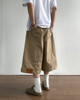 Log Bermuda Cotton Pants