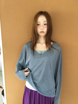 Cinnamon Summer V-neck Knit (6color)