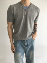robe layered v neck(3colors)