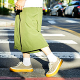 Cropped wide-leg pants