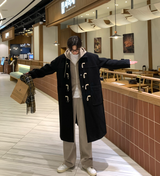  Liu Wool Overfit Duffel Coat