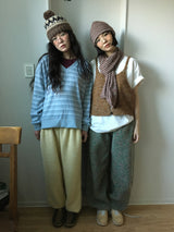 Split Fleece Jogger Pants (3 Colors)