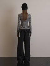 FRILL SPORTY PANTS_P