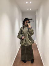 Venti knit long skirt (2color)