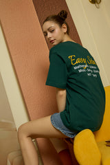 Easy Study グリーンショートスリーブTシャツ [Unisex]
