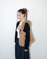 Teddy fluffy big bag _ camel