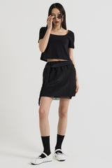 リバーシブルTシャツ, Black