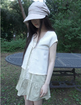 button knit cardigan