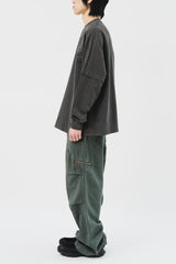 Oper Zipper Dyeing Pants (3color)
