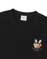 25FW WOMAN FUZZY BEAR SHORT SLEEVE T-SHIRT
