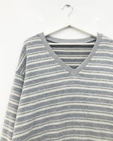 Bach Stripe V Sweatshirt (3color)