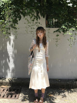 hori flower layered t-shirts
