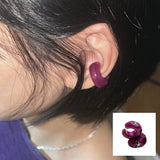 ユニセックス CHUNKY イヤーカフ｜ピアス穴不要・軽量・ミニマルデザイン Unisex Bold Couple Ear cuff