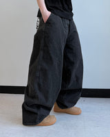 Cartel Back Printing Denim Pants