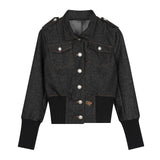Cast Row Denim Short Jacket