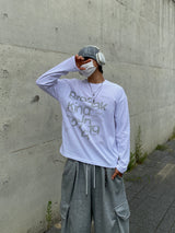 ブレーキ レタリング ロングスリーブTシャツ 3C