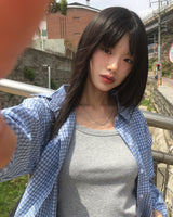 Linen Regular Checkered Shirt