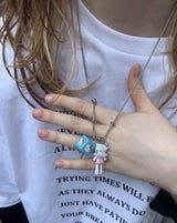 Cutie@kitty long necklace
