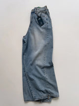 552 Cut-out Wide Denim Pants
