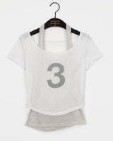 [ノースリーブセット] Ridum ホルターネックノースリーブセットナンバー3半袖Tシャツ
